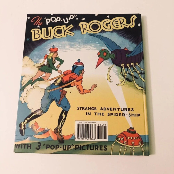 1994 The Pop-Up Buck Rogers  Strange Adventures in the Spider Ship Dick Calkins - Picture 2 of 16
